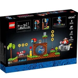LEGO Sonic Adventure Set with Blue and Green
